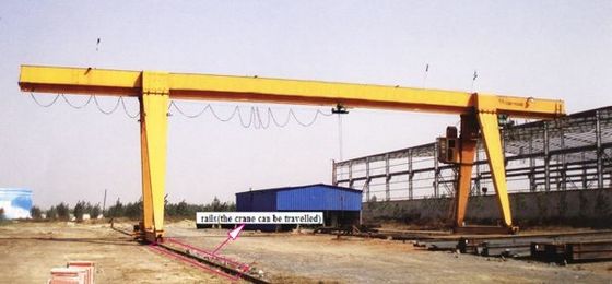 Grúa de pórtico grande para exteriores de 16 toneladas