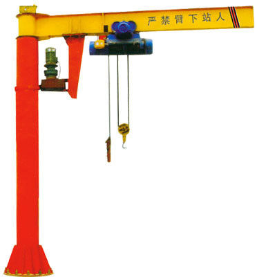 Piso del grado 500kg 1T 2T 5T del taller 360 - montó a Jib Crane voladizo de matanza