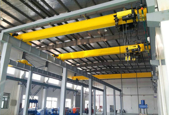 5 grúa de puente baja del espacio libre de Tone Indoor Overhead Crane 380VAC de la tonelada 10