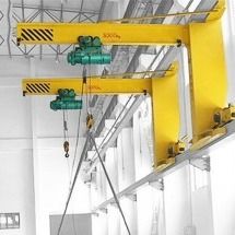 Control de poco ruido del PLC de la grúa de horca que viaja de la pared del alzamiento eléctrico 0.25t-15t