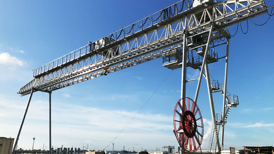 10 modelo de la grúa de pórtico de Ton Truss Type Single Beam de la tonelada 15 Mh