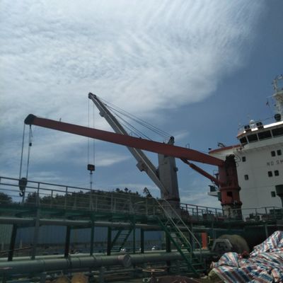 0 ~ 80 matanza de Crane With BV 360° de la cubierta de Ton Hydraulic Stiff Boom Marine