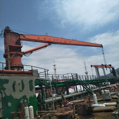 0 ~ 80 matanza de Crane With BV 360° de la cubierta de Ton Hydraulic Stiff Boom Marine