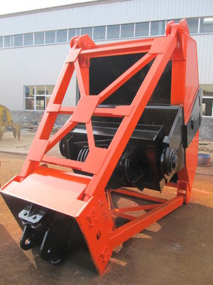 Cubierta mecánica Crane Bucket 0.5CBM ~ 45CBM de cuatro cuerdas de alta resistencia