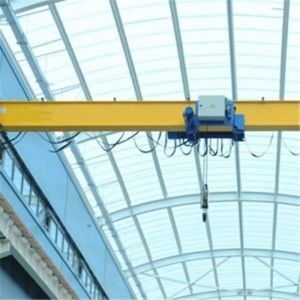 Grúa 200Kn de 10 Ton Single Girder Overhead Traveling
