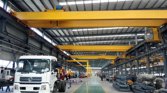 LH modelo 5-40t grúa aérea de doble viga con carrito elevador