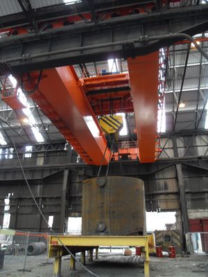 5ton~500ton viga doble puente grúa IP54 tipo europeo