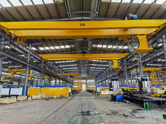 5ton~500ton viga doble puente grúa IP54 tipo europeo