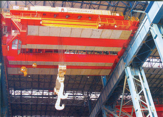puente Crane With Metal Ladle Casting del haz del doble de 20t 25t 50t 60t 80t