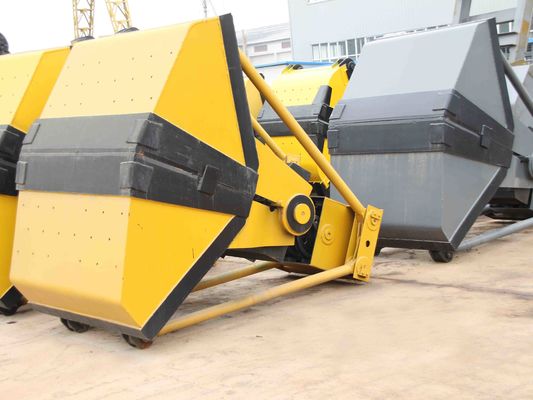 4 cuerda amarilla Crane Grab Bucket ³ de 0,75 m tipo pesado de la luz del ³ de 1 m