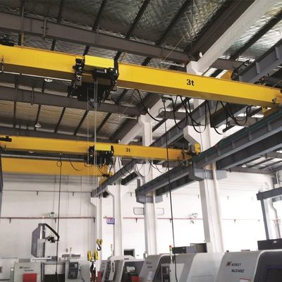 Grúa que viaja de arriba de la sola viga del SGS 10T del ISO para la central eléctrica 30m/min