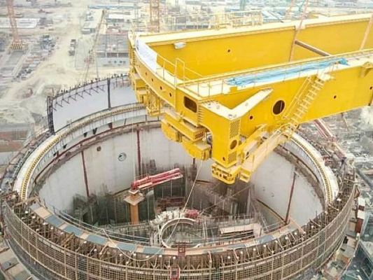 Palmo 7,5 ~ 35 M Nuclear Polar Cranes para la cabeza del reactor de la asamblea de combustible
