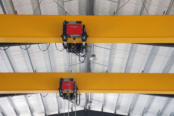 Grúa de puente estándar del haz del mercado de cambios de Ton Eot Crane del CE 3 sola los 6m-24m que levantan