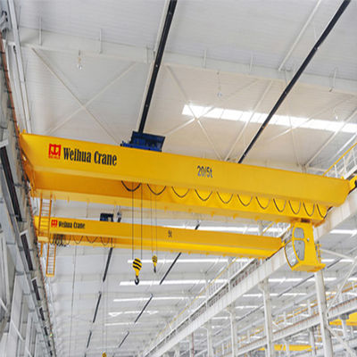 5 grúa de puente baja del espacio libre de Tone Indoor Overhead Crane 380VAC de la tonelada 10