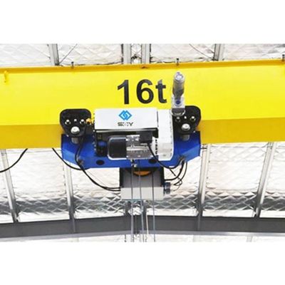 altura de elevación de arriba de Crane For Low Workshop High del puente de 10t que viaja 16t