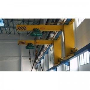 Control de poco ruido del PLC de la grúa de horca que viaja de la pared del alzamiento eléctrico 0.25t-15t