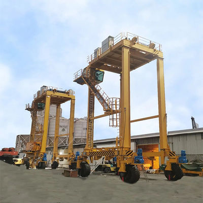 pórtico porta Crane Rubber Tyre A6 A7 A8 del envase de 30t 40.5t