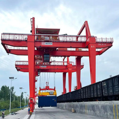 Envase porta 30 Ton Gantry Crane High Technique de Rmg