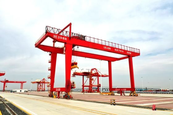 Pórtico montado sobre carriles Crane For Container Lifting de RMG